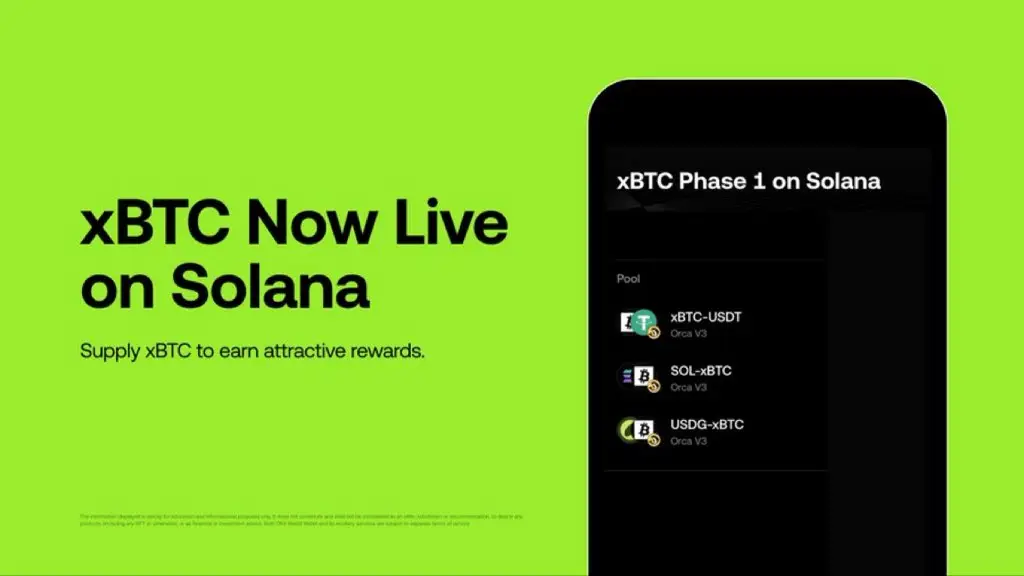okx-launches-1:1-bitcoin-backed-xbtc-on-solana-with-$250k+-rewards-from-kamino-finance-and-orca-–-the-defiant