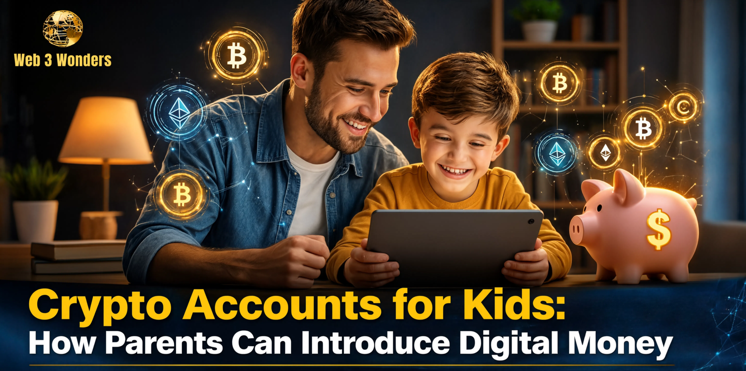Crypto Accounts for Kids: How Parents Can Introduce Digital Money