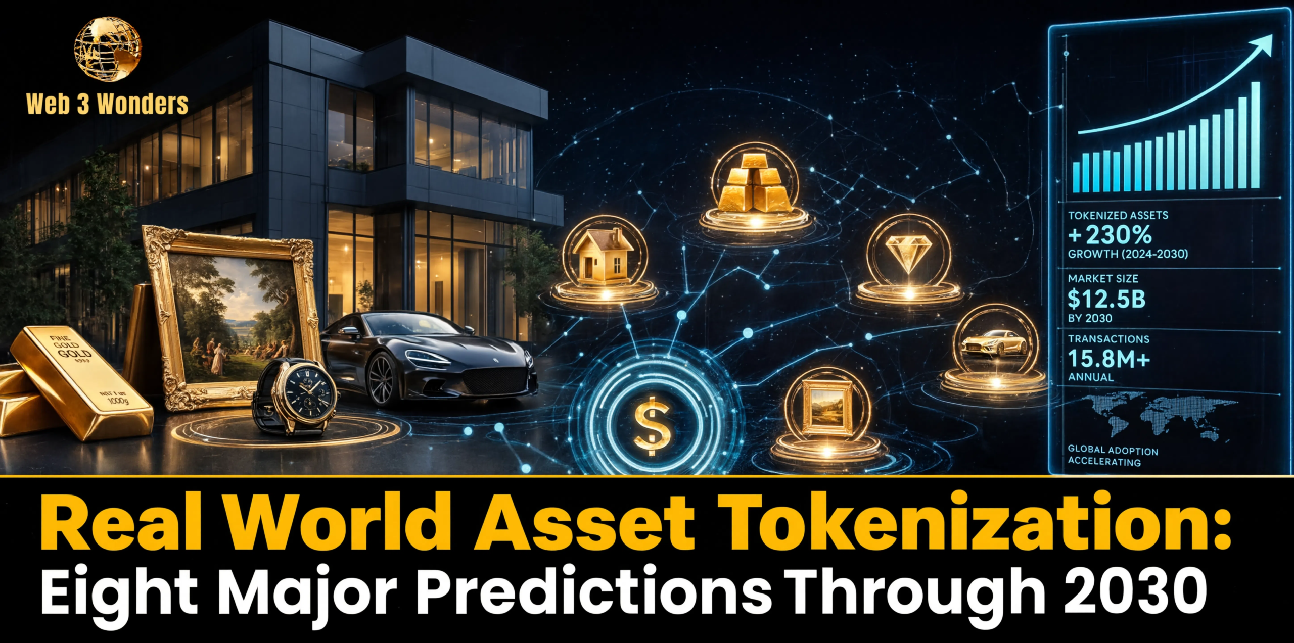 Real World Asset Tokenization: Eight Major Predictions Through 2030